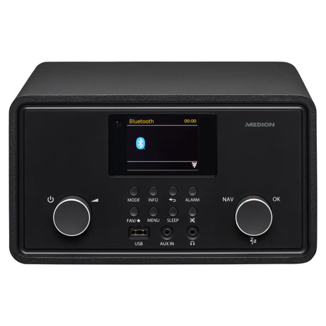 Radio Internet - MEDION - DAB - Bluetooth - 2x10W RMS - Noir