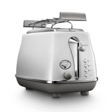 Grille-pain - DELONGHI - CTOC2103.W - 900 W - 2 fentes - Blanc