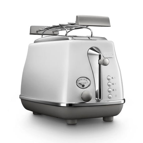 Grille-pain - DELONGHI - CTOC2103.W - 900 W - 2 fentes - Blanc