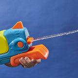 Nerf Super Soaker Wave Spray, pistolet a eau, la buse rotative crée des jets ondulés, jouet d'eau d'extérieur, des 6 ans