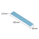 Lot de 4 Pads Thermiques Arctic TP-3 120x20x1mm (Bleu)