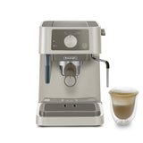 Machine a expresso - DELONGHI - STILOSA EC235.CR - Solo pompe - Bouilloire inox - Compatible ESE - Buse vapeur - Finition creme