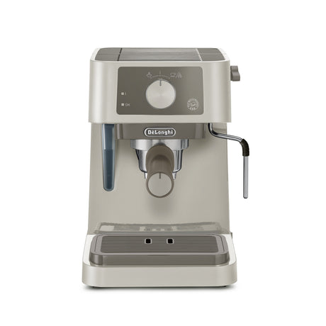 Machine a expresso - DELONGHI - STILOSA EC235.CR - Solo pompe - Bouilloire inox - Compatible ESE - Buse vapeur - Finition creme
