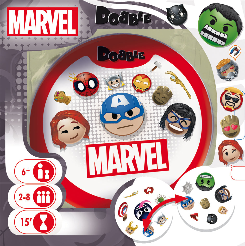 Jeu - Dobble Marvel Emoji
