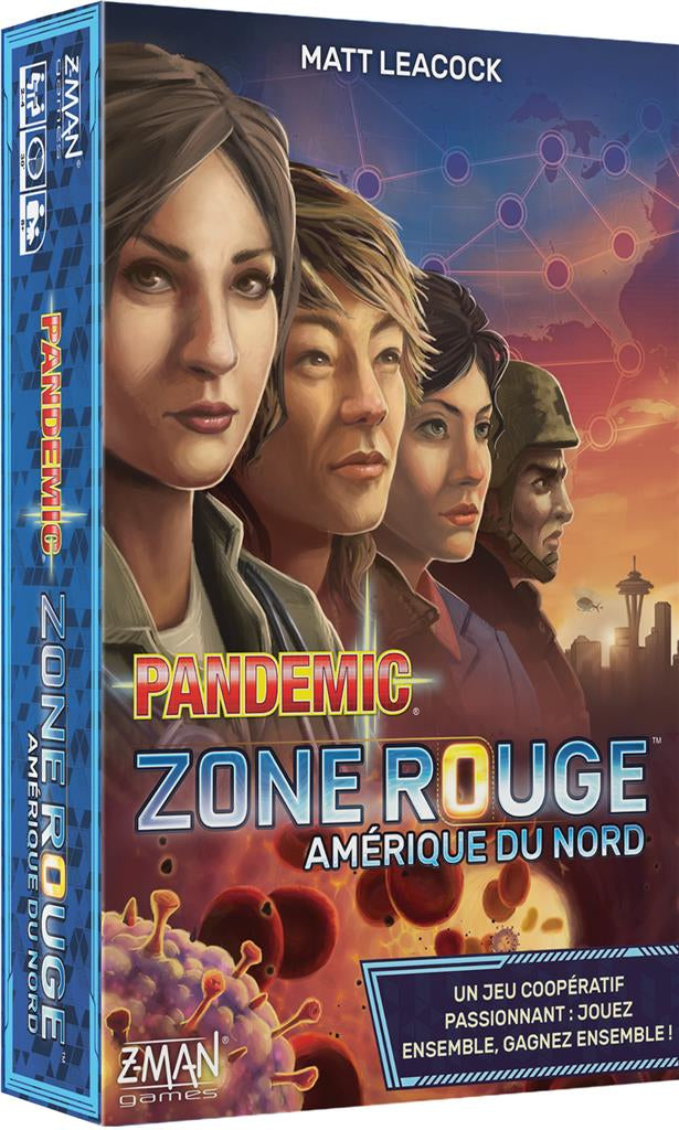 Jeu - Pandemic Zone Rouge : Amérique du Nord