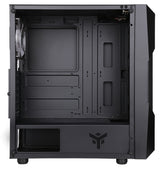 Boitier Moyen Tour ATX iTek Oxygene RGB avec panneau vitré (Noir)