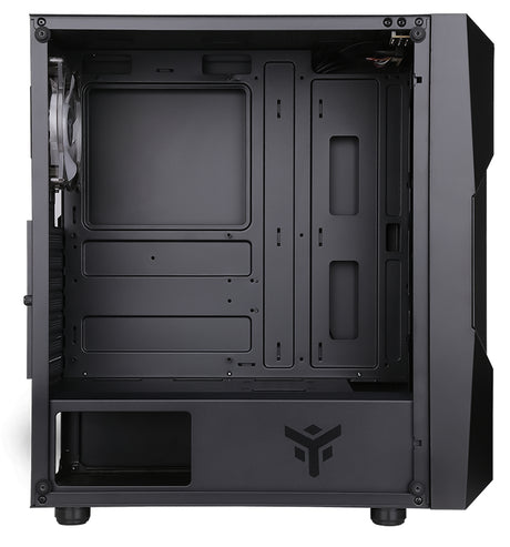 Boitier Moyen Tour ATX iTek Oxygene RGB avec panneau vitré (Noir)