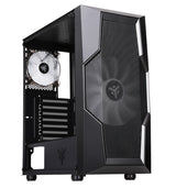Boitier Moyen Tour ATX iTek Oxygene RGB avec panneau vitré (Noir)