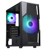 Boitier Moyen Tour ATX iTek Oxygene RGB avec panneau vitré (Noir)