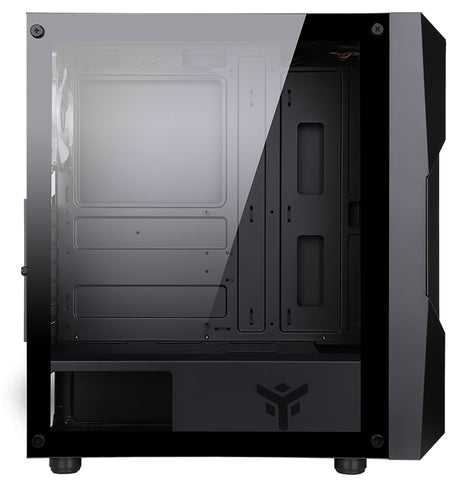 Boitier Moyen Tour ATX iTek Oxygene RGB avec panneau vitré (Noir)