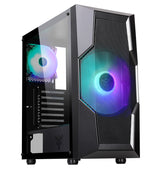 Boitier Moyen Tour ATX iTek Oxygene RGB avec panneau vitré (Noir)