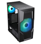 Boitier Moyen Tour ATX iTek Oxygene RGB avec panneau vitré (Noir)