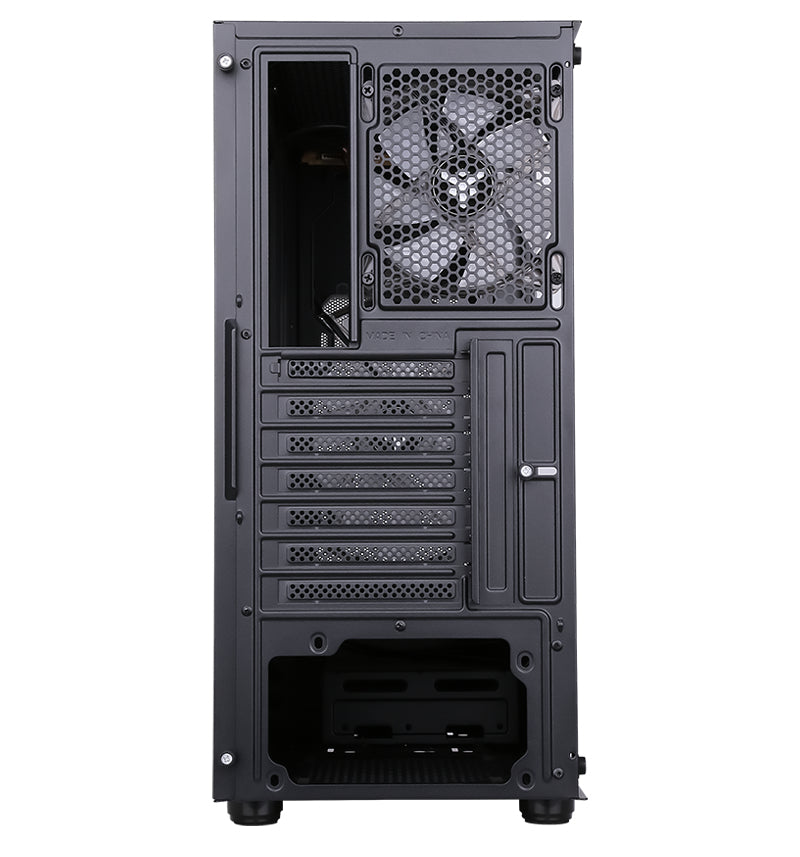 Boitier Moyen Tour ATX iTek Oxygene RGB avec panneau vitré (Noir)
