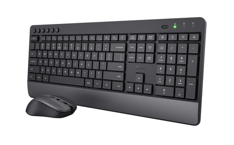 Pack 2en1 (Clavier/Souris) sans fil Trust Trezo (Noir)