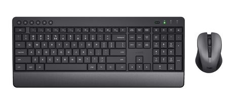 Pack 2en1 (Clavier/Souris) sans fil Trust Trezo (Noir)