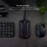 Boitier externe USB 3.1 TooQ TQE-2599 RGB - S-ATA 2,5" (Noir)