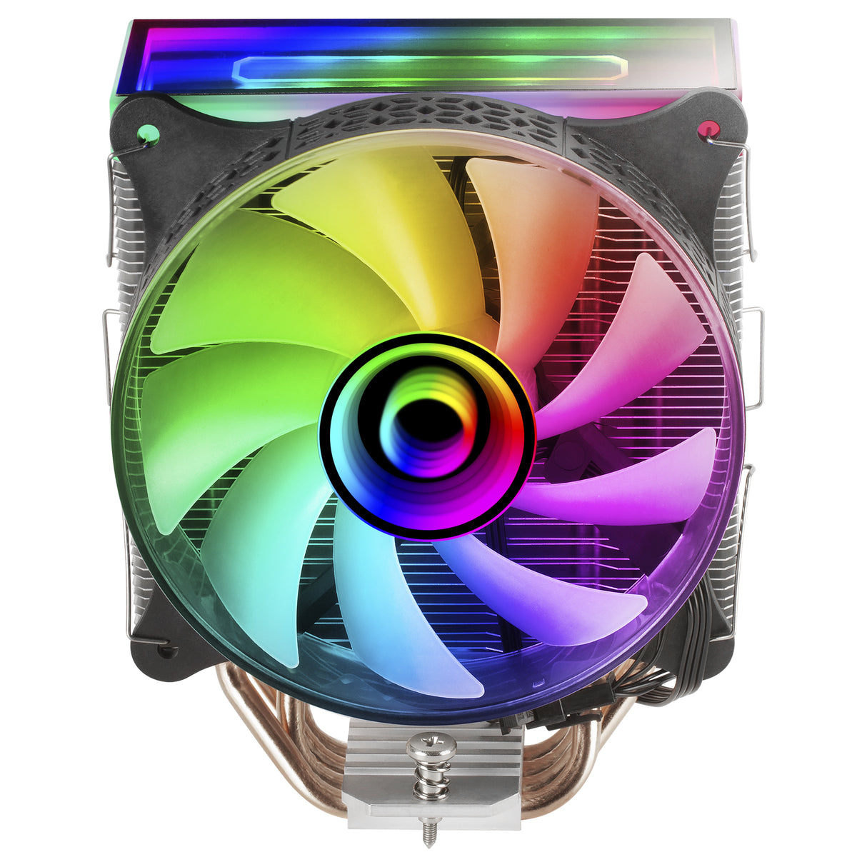 Ventilateur pour processeur Mars Gaming MCPU-VR RGB (Noir)