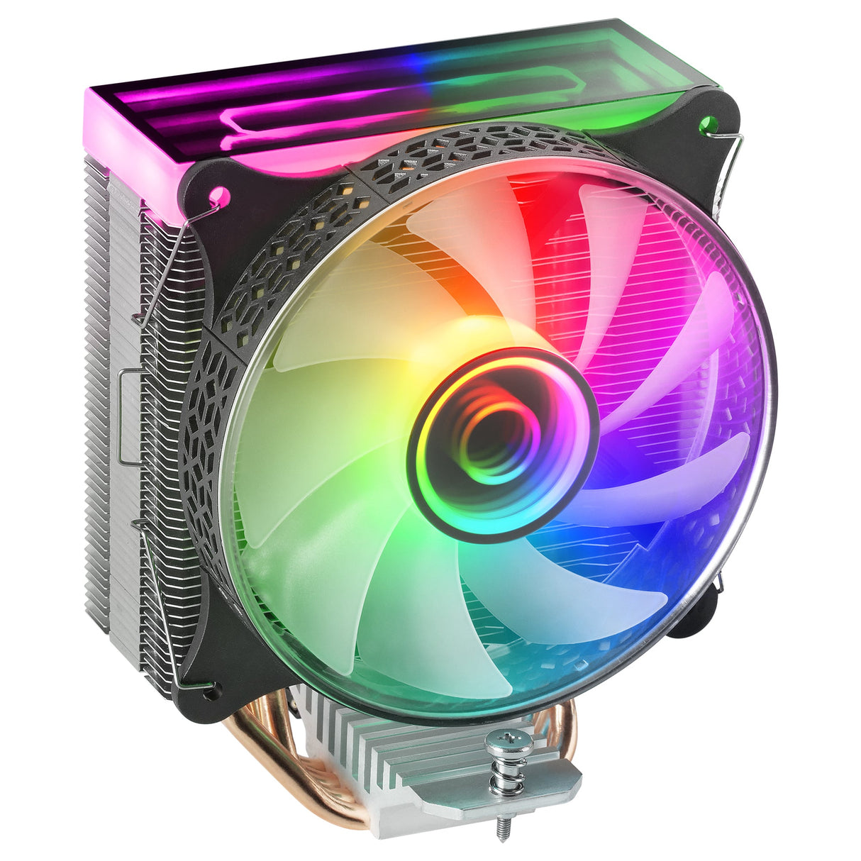 Ventilateur pour processeur Mars Gaming MCPU-VR RGB (Noir)