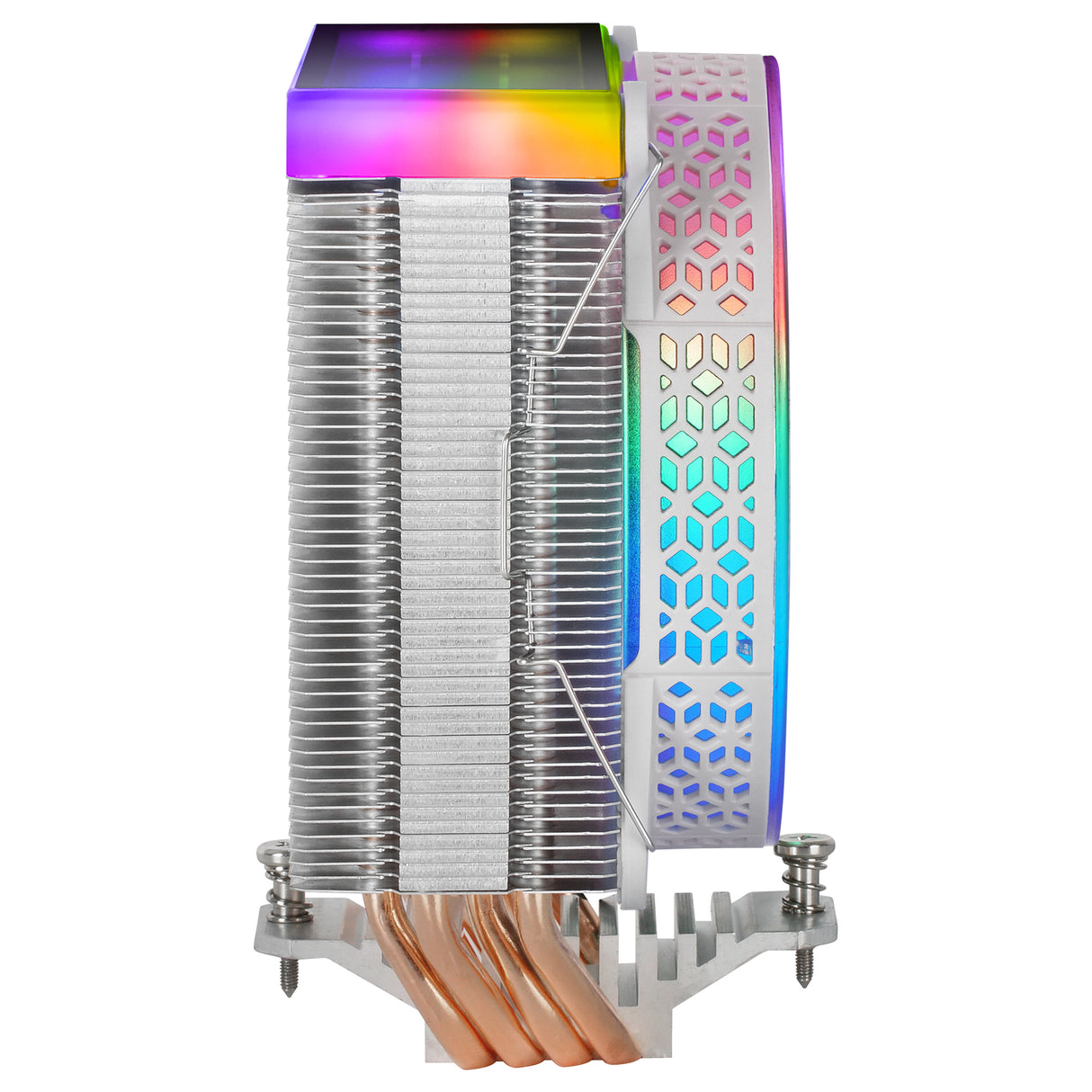 Ventilateur pour processeur Mars Gaming MCPU-VR RGB (Blanc)