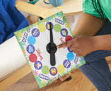 Twister Junior - tapis réversible 2-en-1 évolutif - Jeu de société junior - Hasbro Gaming