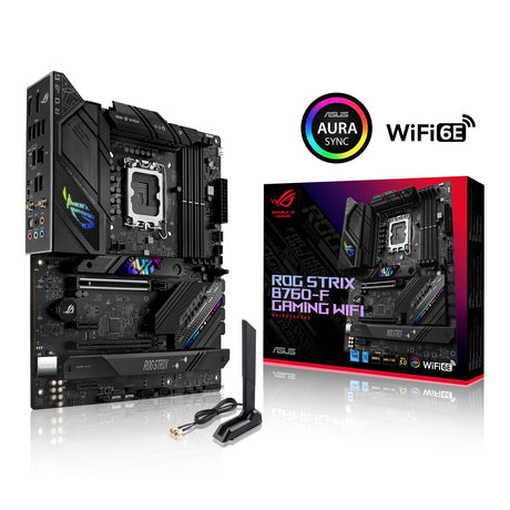 Carte Mere - ASUS - ROG STRIX B760-F GAMING WIFI - Wi-Fi 6E - DDR5 - Socket LGA1700
