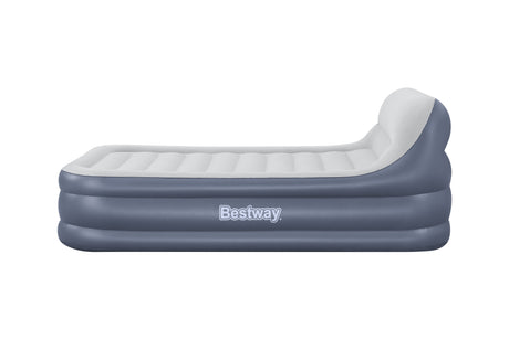 Lit gonflable - BESTWAY - 67923 - Tritech™ SleekFlow™ - 2 places, 226 x 152 x 84 cm, tete de lit, pompe intégrée
