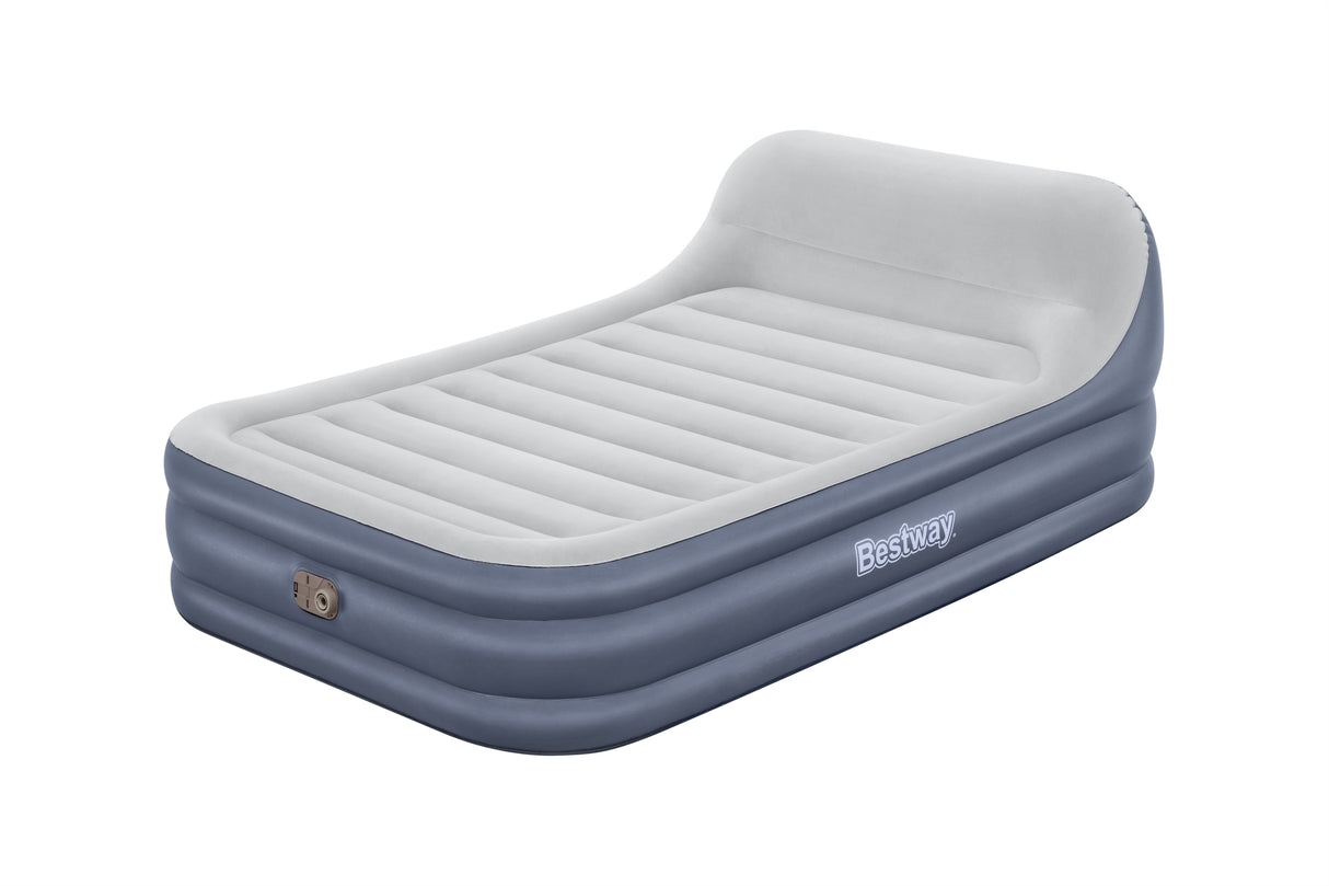 Lit gonflable - BESTWAY - 67923 - Tritech™ SleekFlow™ - 2 places, 226 x 152 x 84 cm, tete de lit, pompe intégrée
