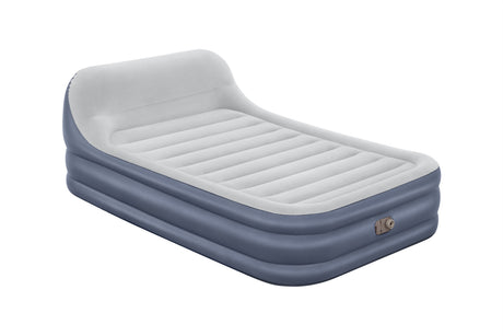Lit gonflable - BESTWAY - 67923 - Tritech™ SleekFlow™ - 2 places, 226 x 152 x 84 cm, tete de lit, pompe intégrée