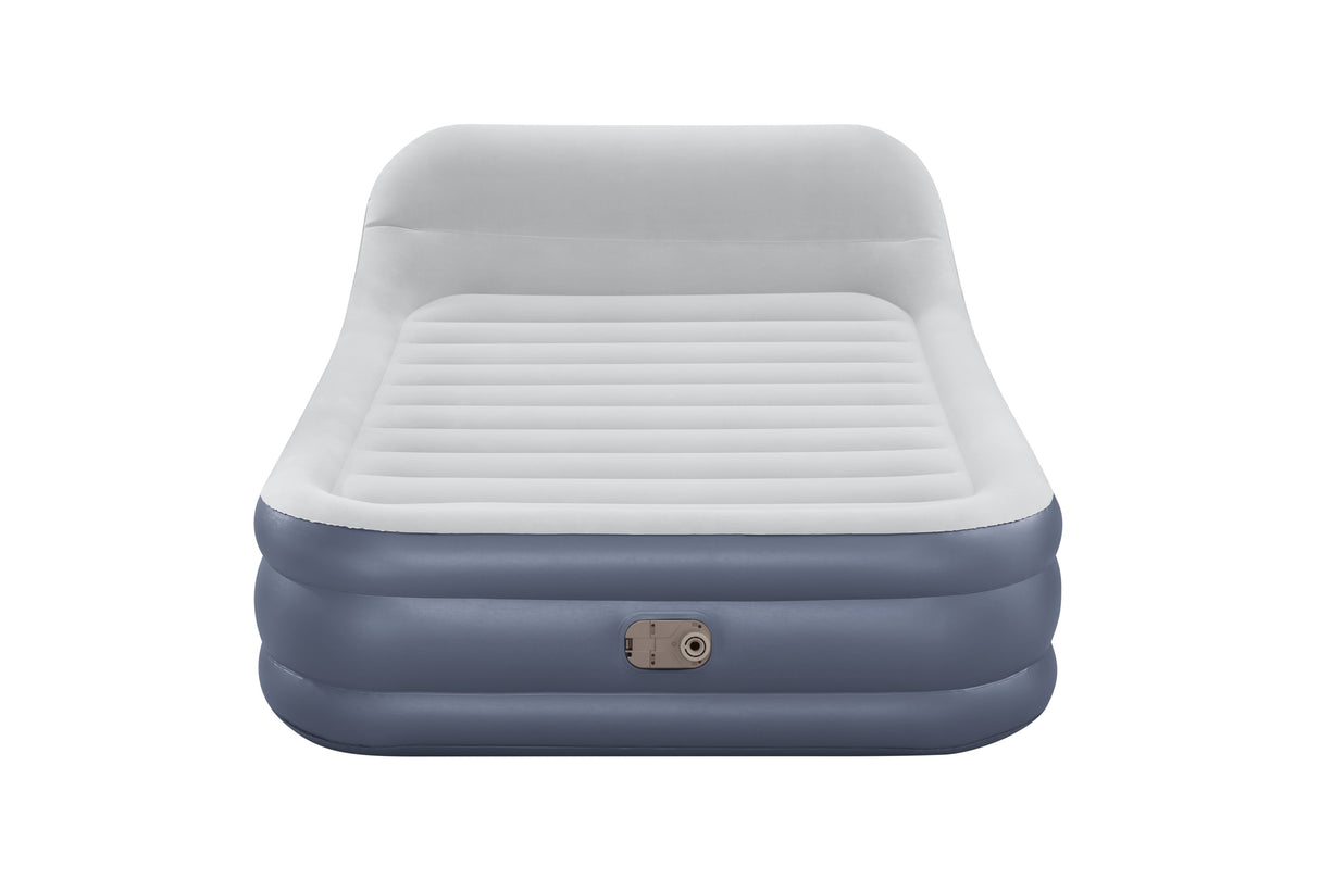 Lit gonflable - BESTWAY - 67923 - Tritech™ SleekFlow™ - 2 places, 226 x 152 x 84 cm, tete de lit, pompe intégrée