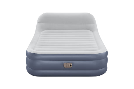 Lit gonflable - BESTWAY - 67923 - Tritech™ SleekFlow™ - 2 places, 226 x 152 x 84 cm, tete de lit, pompe intégrée