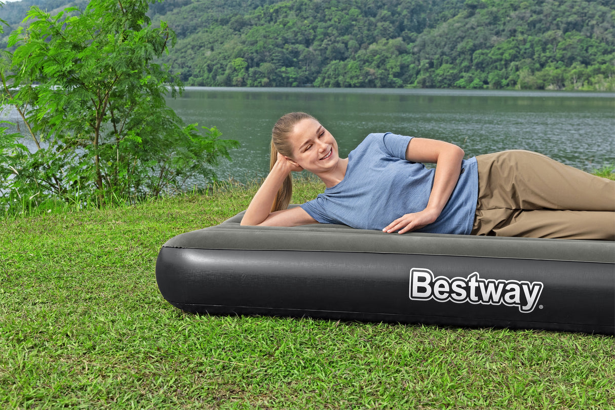 Matelas gonflable - BESTWAY - Tritech - 1 place - 1,88 m x 99 cm - Confort durable