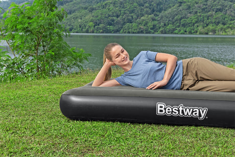 Matelas gonflable - BESTWAY - Tritech - 1 place - 1,88 m x 99 cm - Confort durable