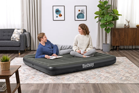 Matelas gonflable - Bestway - Tritech - 2 places - 2,03 m x 1,52 m - Noir