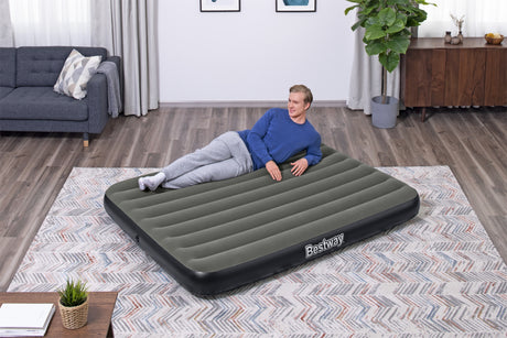 Matelas gonflable - Bestway - Tritech - 2 places - 2,03 m x 1,52 m - Noir