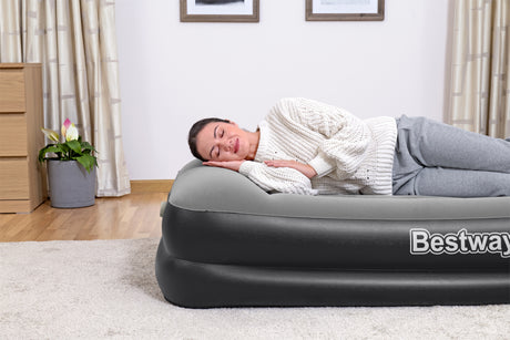 Lit gonflable - BESTWAY - Tritech 1P - 1 place - 191x97x46 cm avec pompe électrique intégrée