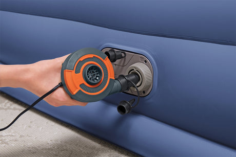 Lit gonflable - BESTWAY - 67628 - 1 place - 191 x 97 x 46 cm, pompe électrique intégrée, cadre de lit