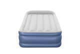 Lit gonflable - BESTWAY - 67628 - 1 place - 191 x 97 x 46 cm, pompe électrique intégrée, cadre de lit