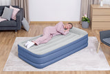 Lit gonflable - BESTWAY - 67628 - 1 place - 191 x 97 x 46 cm, pompe électrique intégrée, cadre de lit
