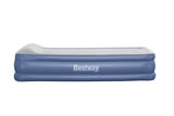 Lit gonflable - BESTWAY - 67628 - 1 place - 191 x 97 x 46 cm, pompe électrique intégrée, cadre de lit