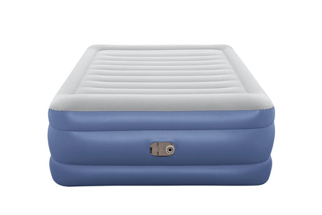 Lit gonflable - Bestway - Tritech - 152 x 203 x 46 cm - 2 places - Pompe intégrée