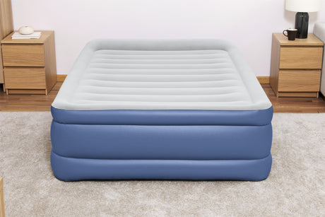 Lit gonflable - Bestway - Tritech - 152 x 203 x 46 cm - 2 places - Pompe intégrée