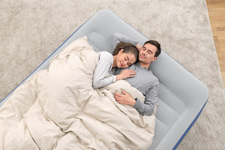 Lit gonflable - Bestway - Tritech - 152 x 203 x 46 cm - 2 places - Pompe intégrée