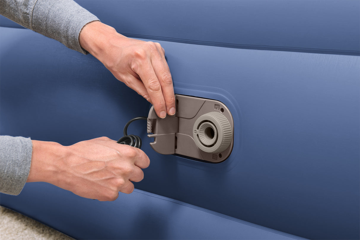 Lit gonflable - Bestway - Tritech - 152 x 203 x 46 cm - 2 places - Pompe intégrée