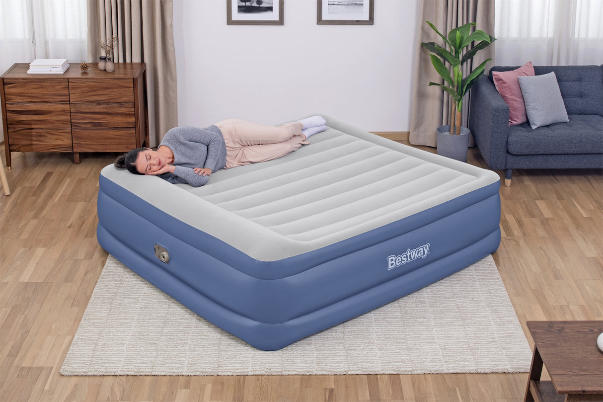 Matelas gonflable Tritech air mattress king built-in ac pump - Bestway