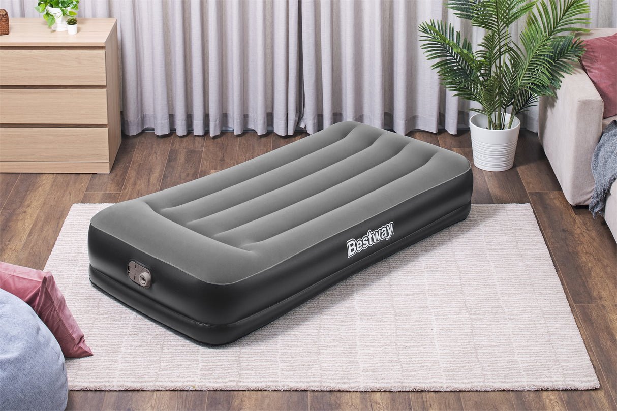 Lit gonflable - BESTWAY - Matelas 1 place - 191 x 97 x 36 cm - Pompe électrique intégrée