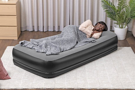 Lit gonflable - BESTWAY - Matelas 1 place - 191 x 97 x 36 cm - Pompe électrique intégrée
