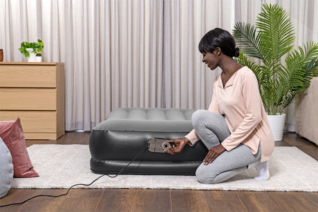 Lit gonflable - BESTWAY - Matelas 1 place - 191 x 97 x 36 cm - Pompe électrique intégrée