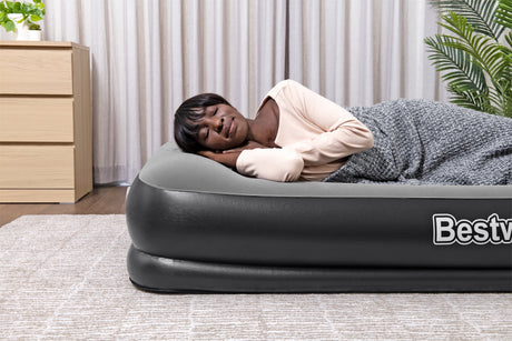 Lit gonflable - BESTWAY - Matelas 1 place - 191 x 97 x 36 cm - Pompe électrique intégrée