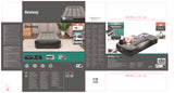 Lit gonflable - BESTWAY - Matelas 1 place - 191 x 97 x 36 cm - Pompe électrique intégrée