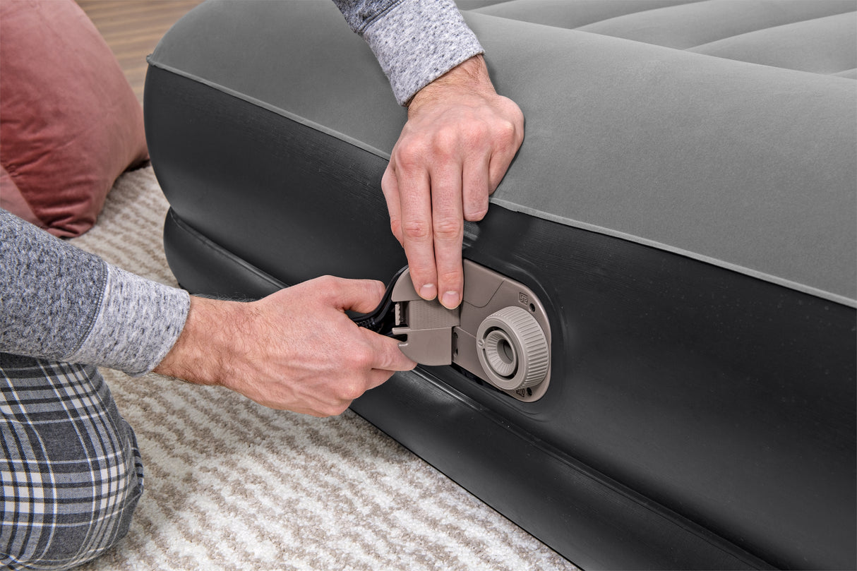 Lit gonflable - BESTWAY - Matelas 2 places - 203 x 152 x 36 cm - Pompe électrique intégrée